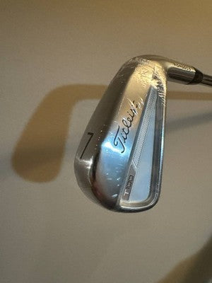 Titleist T100 7 Iron AMT Tour White S300 Stiff Steel RH New Fast Shipping - photo 2
